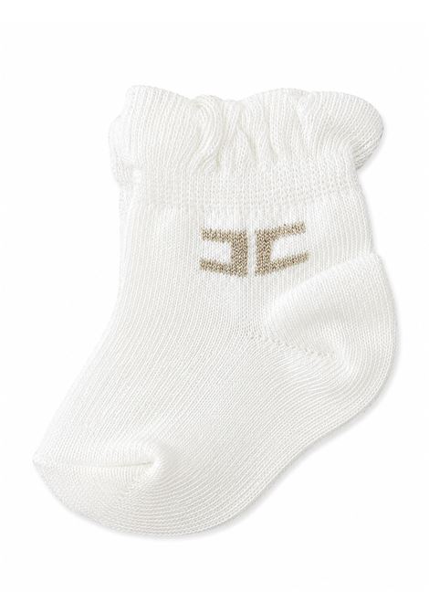 Calzino con logo ELISABETTA FRANCHI KIDS | ENCZ004 C TV0610115